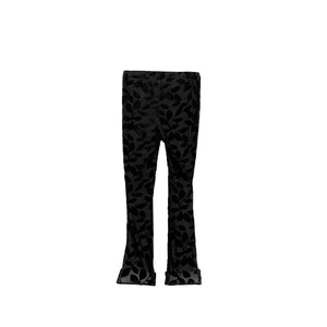 BAD BINCH TONGTONG - Velvet Sqaure Pants - AW23 - BLACK